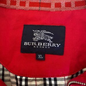 Burberry London bomber jacket XL